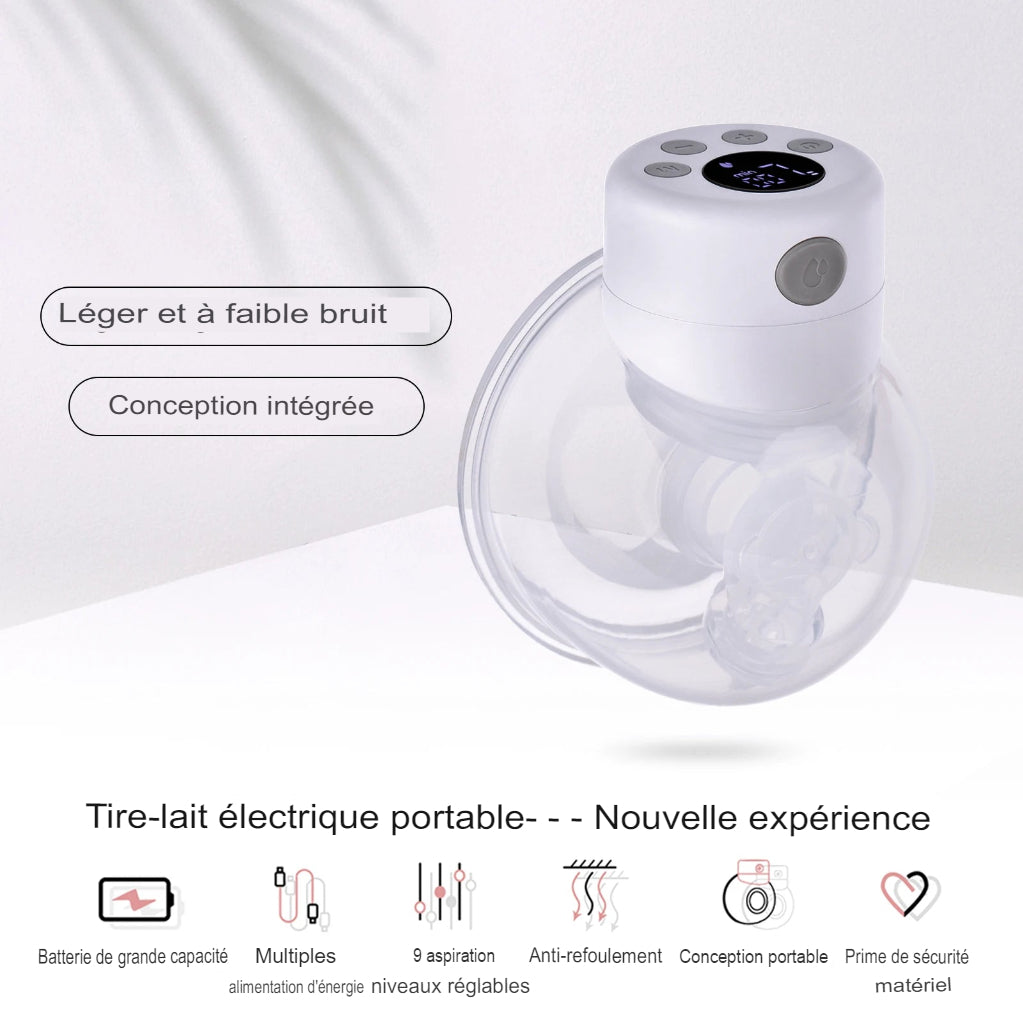 tire lait électrique silencieux et invisible