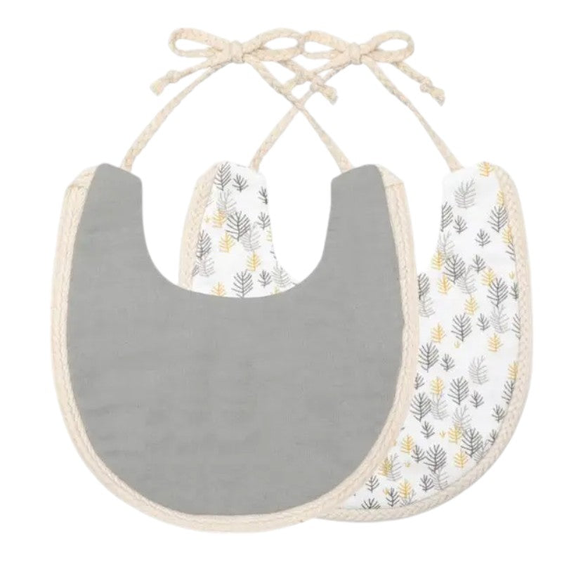 Bavoir à pompon pour bébé