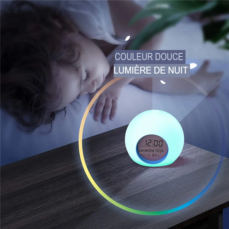réveille numérique LED