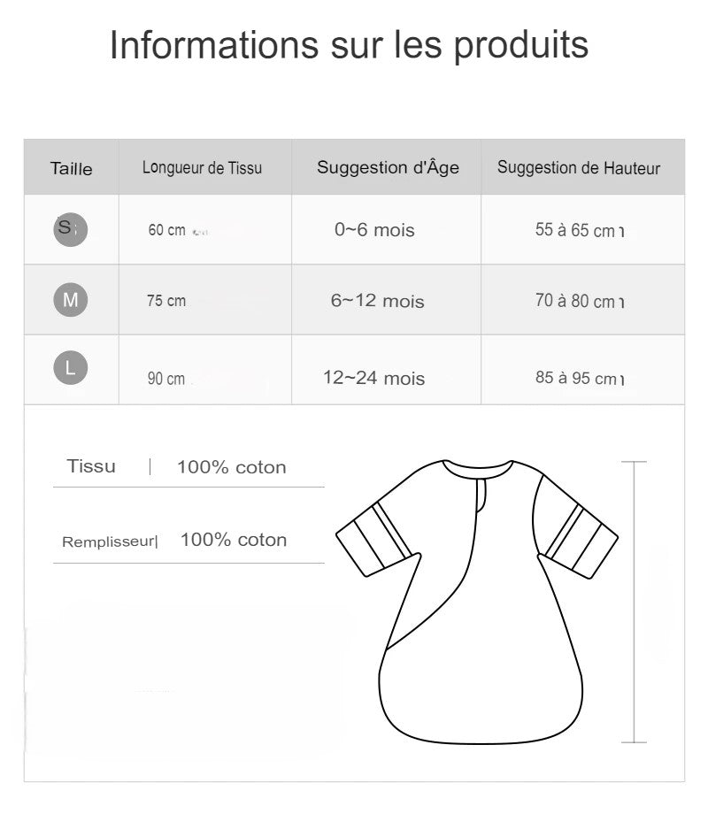 Gigoteuse Hiver Bébé