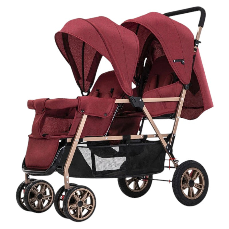 Poussette Double Pliable