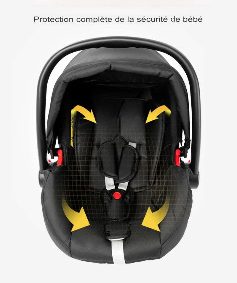 pousette bébé 3 en 1